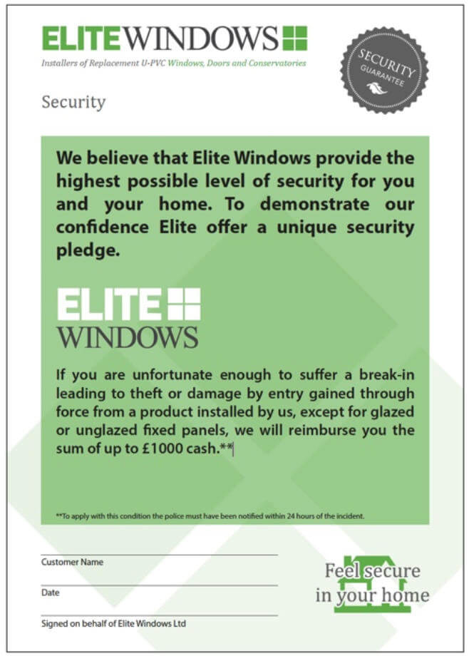 elite windows security form