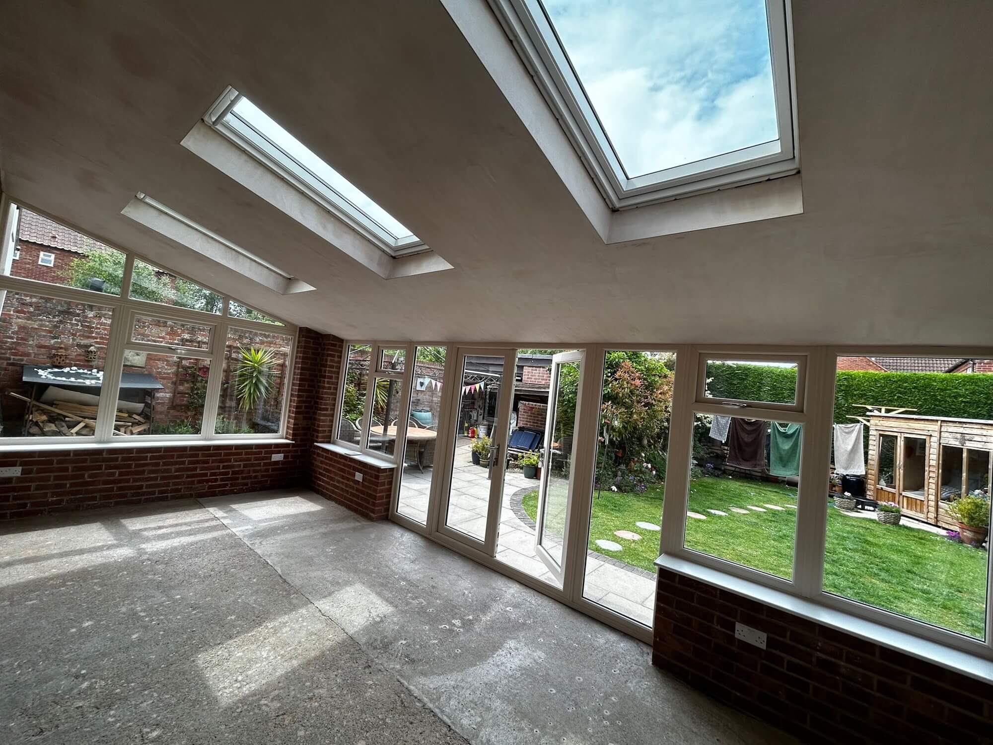 extension with windows